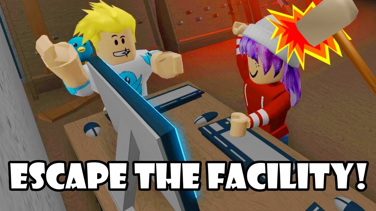 Hack The Computer Fear The Beast In Roblox Escape The Facility Youtube - chad help me hack roblox flee the facility w gamer chad