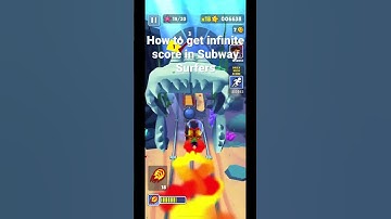 Thumbnail of Tutorial on how to get infinite score in Subway Surfers