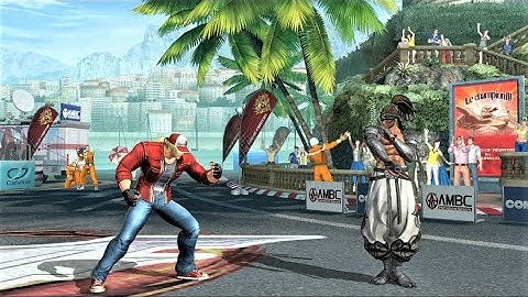 Terry Bogard vs Bandeiras (Hardest AI) - KOF XIV