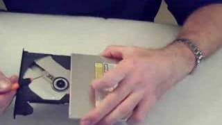 How to replace a bezel on a Laptop DVD Burner