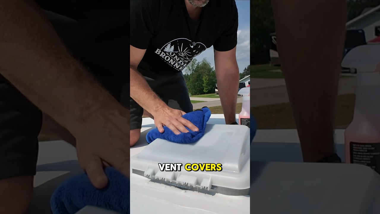 RV Roof Vent & AC Crack & UV Protection [ 