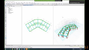 [ ỨNG DỤNG TIN HỌC TRONG THIẾT KẾ ] Import từ autoCAD  vào Etabs (BÀI 2, BUỔI 3)