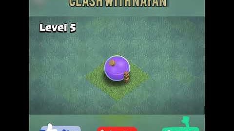 Elixir Storage Builder Hall Level 1 To Max #coc #shorts