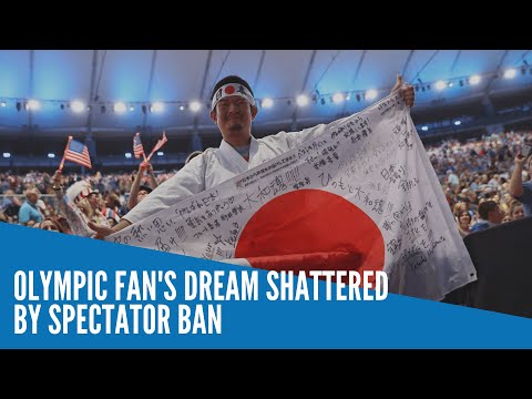 The $40,000 man: Olympic fan's world record dream shattered by Tokyo spectator ban