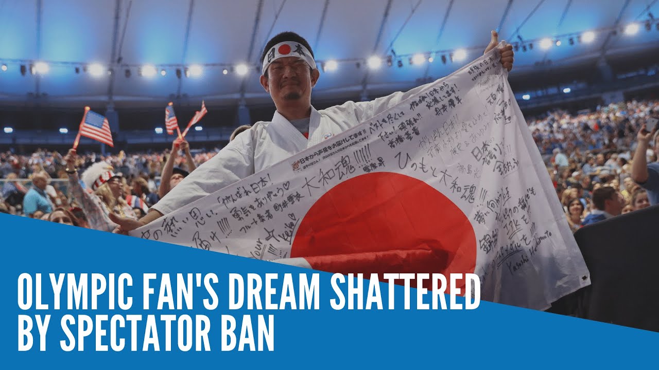 The $40,000 man: Olympic fan's world record dream shattered by Tokyo spectator ban