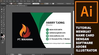 Tutorial membuat kartu nama di adobe illustrator