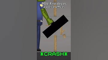 Melon Playground || POV: First Day As A Police Officer #melonplaygroudmeme #memes #shorts