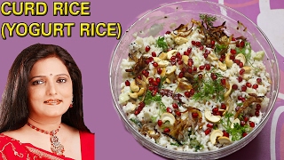 CURD RICE – YOGURT RICE – (DADDOJANAM - SOUTH INDIAN RECIPE ) दही वाले चावल  II  BY VIJAYALAKSHMI II
