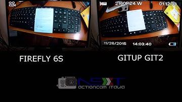Git2  VS FireFly 6S video from HDMI comparation.