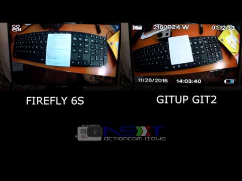 Git2  VS FireFly 6S video from HDMI comparation.