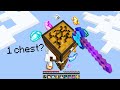 Minecraft Manhunt but you only get 1 Chest..