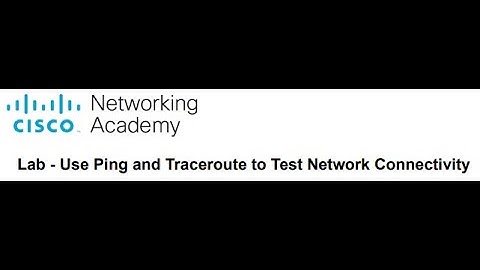 Lab 13.3.2 | use ping and traceroute to test network connectivity | Eliasandi Lumowa | 210211060037