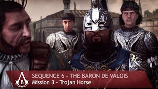 Ins Creed Brotherhood - Sequence 6 - Mission 3 - Trojan Horse 100% Sync