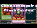 crush card yugioh forbidden memories Why is it so hard to get the in Yu-Gi-Oh! Memories? From the Duelist Pack Shield Crush Card Profile :