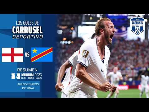 ENGLAND 2 - 1 DR CONGO | Kane saves the English