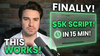 I Wrote a $5K Webinar Script in 15 minutes with this Prompt