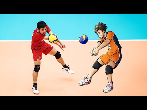 Видео: Taichiro Koga | Nishinoya in Real Life Volleyball | Crazy Skills !!!