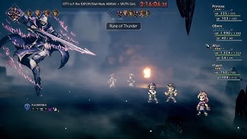Octopath Traveler Speedrun Level 1 No Exp/JP/Stat Nuts All Main Stories & All Jobs (+QoL*) (Part 1)