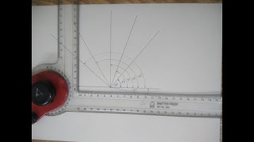 How to measure any angle with drafter, Angle Measurement with Mini Drafter,