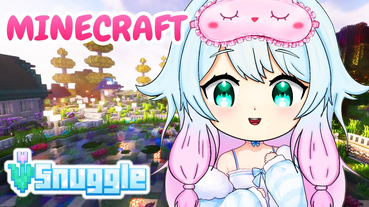 [Minecraft] Cozy building & exploring ❤️ in a vtuber server [VSnuggle] 