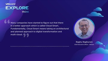 VMware Explore - Raghu Raghuram on Multi-Cloud Approach