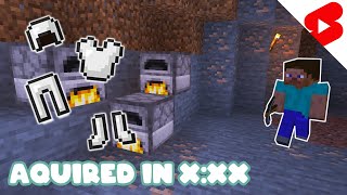 I Speedran getting Iron Armor