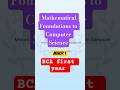 Mathematical Foundations to Computer Science important questions