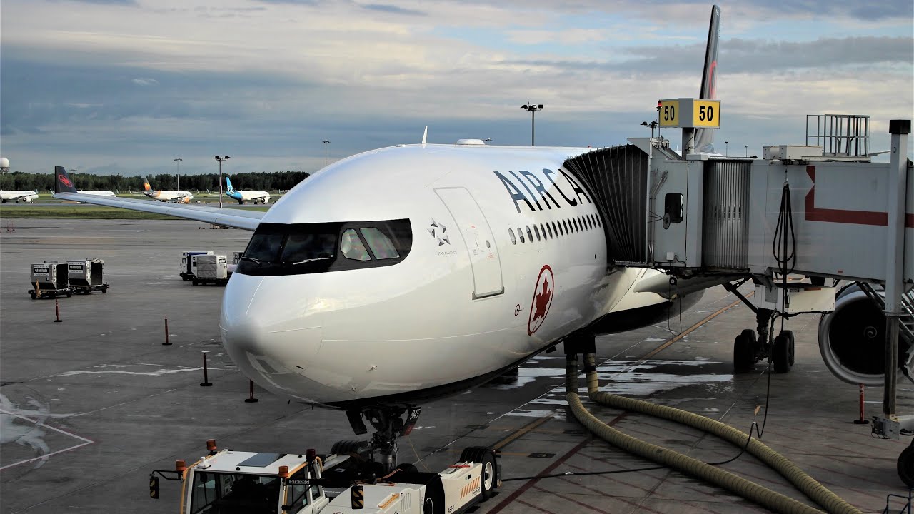 Full flight | Air Canada Airbus A330-343 | AC301 Montreal to Vancouver
