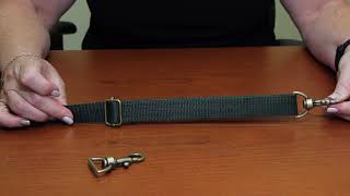 How To: Make an Adjustable & Removable Strap with a Slide Buckle and Swivel