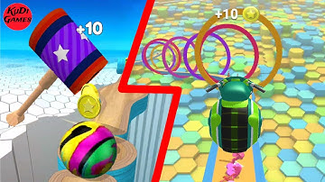 ACTION BALLS vs GOING BALLS - NEW Ball Run Gameplay Android iOS #81 MAX Level | Last Update