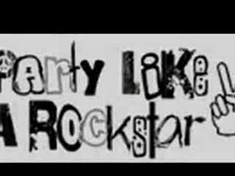 So i party like a rockstar текст. Like Party надпись.