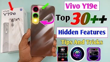 Vivo Y19e Top 30+ Hidden Features / Vivo Y19e tips and tricks / vivo y19e hidden feature