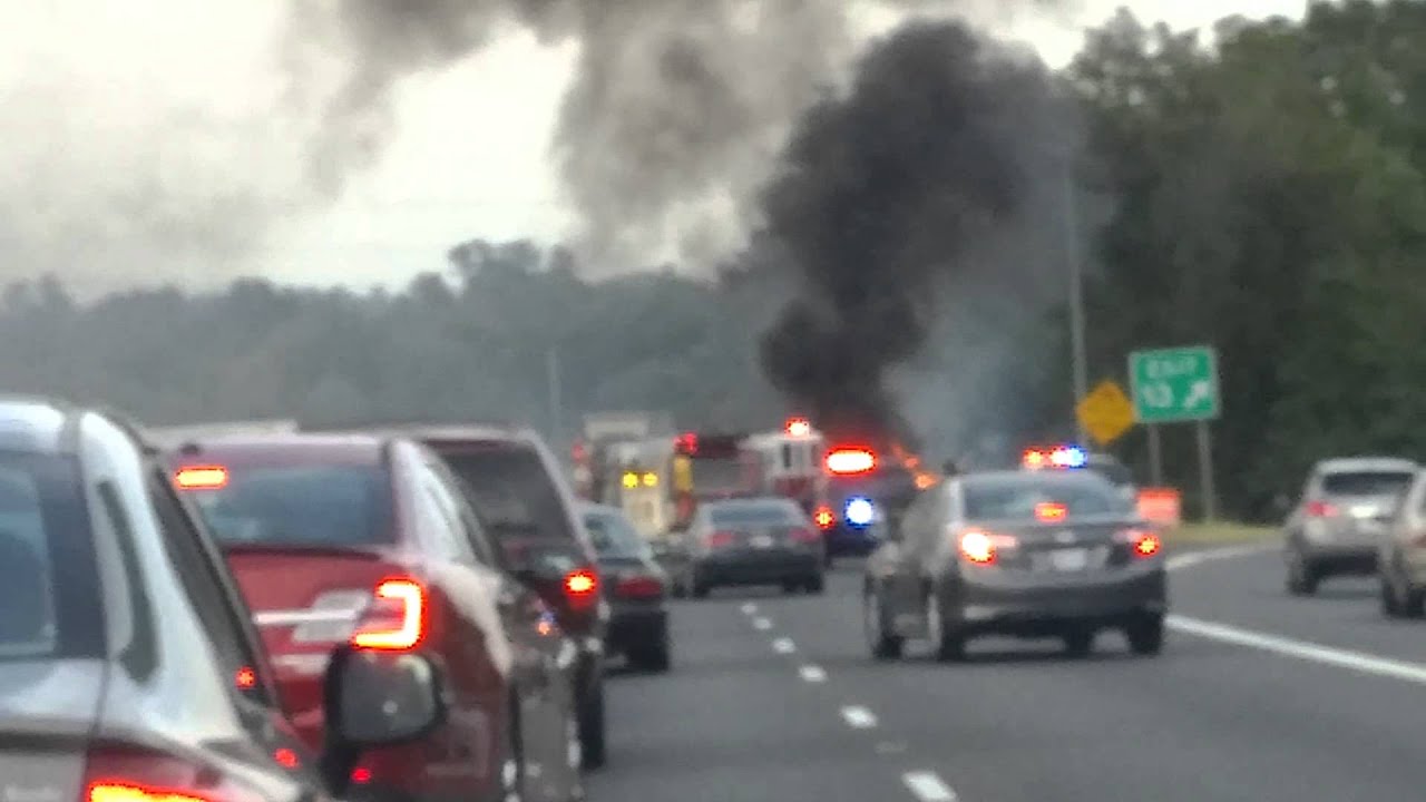 Accident in 495 95 youtube