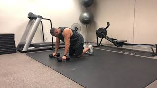 Plank Tricep Kick-Back