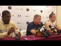 Notre Dame football coach Brian Kelly