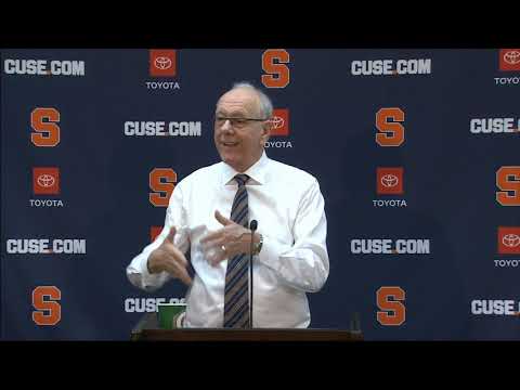 Jim Boeheim vs Duke Postgame