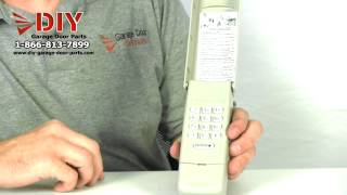 DIY Replace Liftmaster 877 MAX Wireless Keypad For Garage D