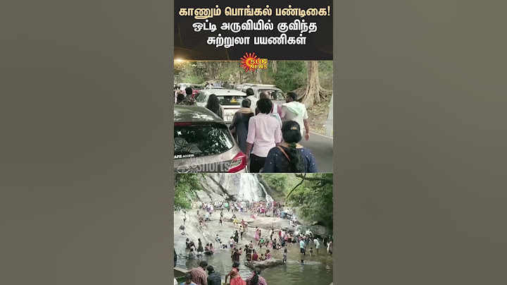 Kaanum Pongal | Celebration | Tourists | Pongal Leave | Sun Shorts