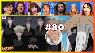Naruto Episode 80 | Third Hokage's Funeral | Reaction Mashup ナルト