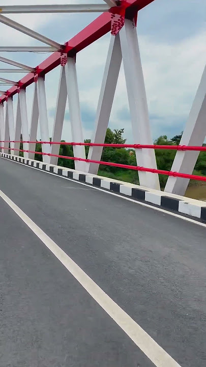 Jembatan yang viral di sragen sekarang #fyp #jembatanbutuhsragen #sragenviral #viralsragen
