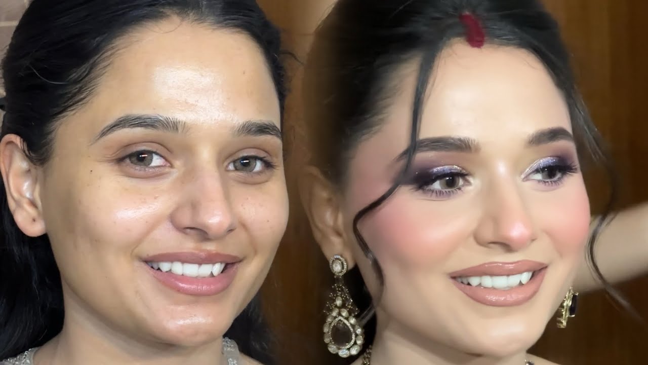 Гламурный образ для приема гостей от @Manveenmakeovers #viral #viralvideo