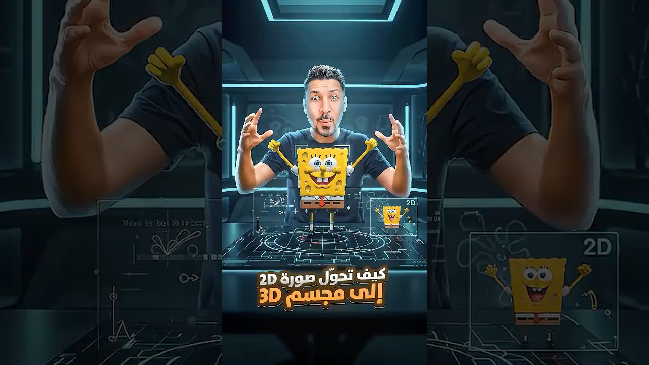 جيل جديد من AI 3D من Tencent!