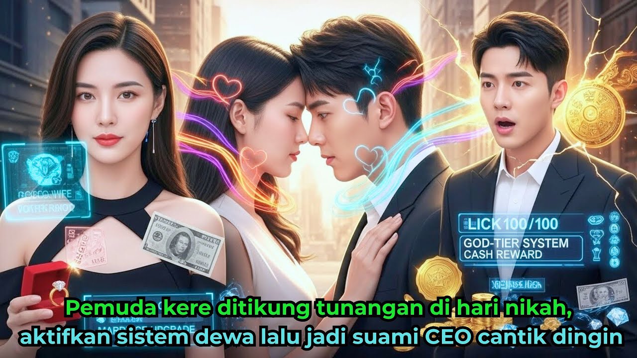 Pemuda kere ditikung tunangan di hari nikah,aktifkan sistem dewa lalu jadi suami CEO cantik dingin