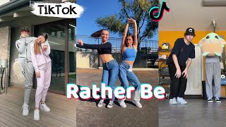 Rather Be ~ TikTok Dance Compilation #TikTokCool #DanceTrends