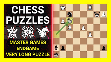 Chess Puzzles to Practice. Themes: Master games, Endgame, Very long puzzle. Learn Chess