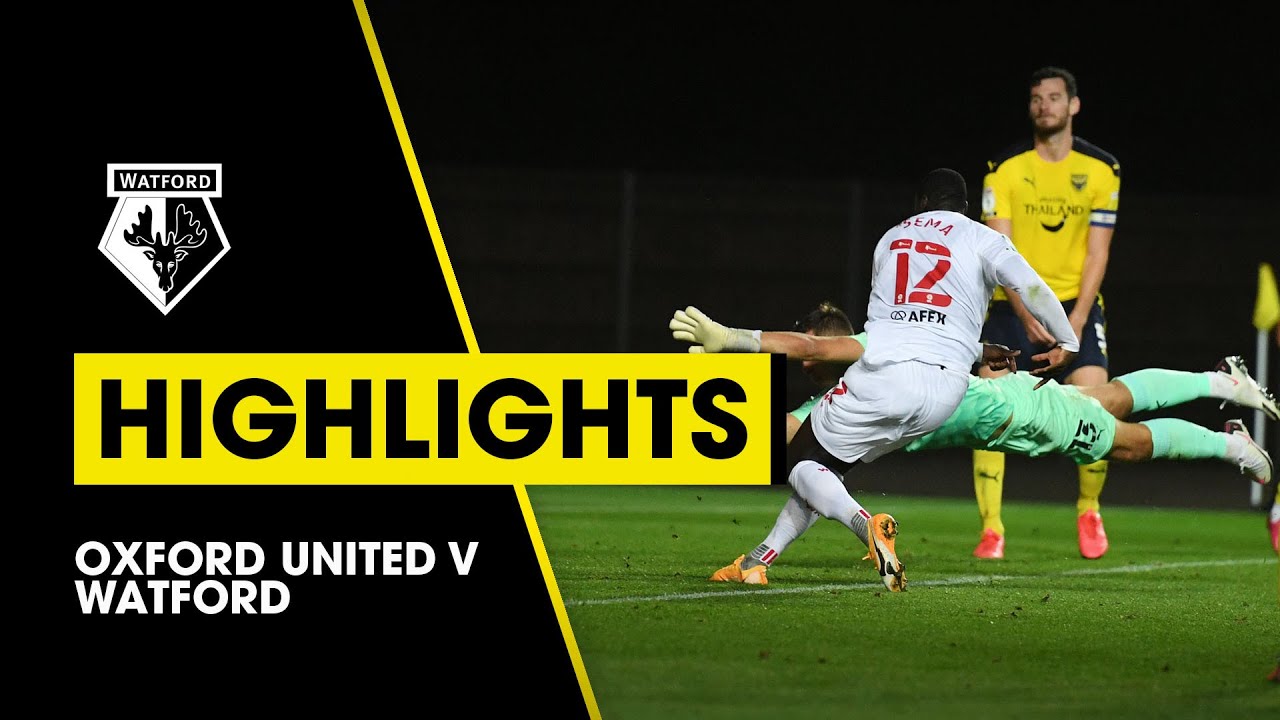 BACHMANN SAVES THREE PENALTIES IN SHOOTOUT! | OXFORD 1-1 WATFORD (0-3 PENS) | EXTENDED HIGHLIGHTS