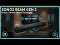 Sonos Beam Gen 2 Review | Dolby Atmos Smart Soundbar for TV, Movies & Gaming (Black)