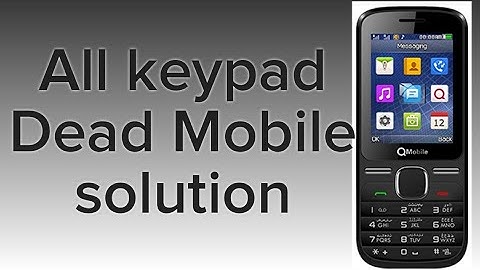 Qmobile Dead mobile solution.without cpu reballing