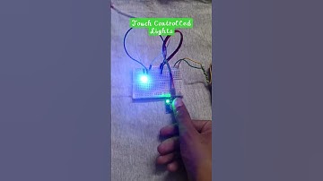 Touch Control Sensor | Arduino Project| Touch Controlled Lights | #homeautomation #trending #arduino