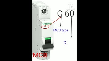 What do you mean by C on MCB // MCB name plate details // MCB// Viral shorts // Ampere rating.